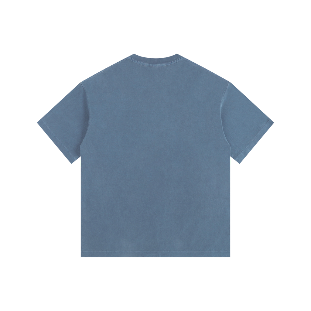 Aurian Vintage Washed Oversized Cotton T-Shirt