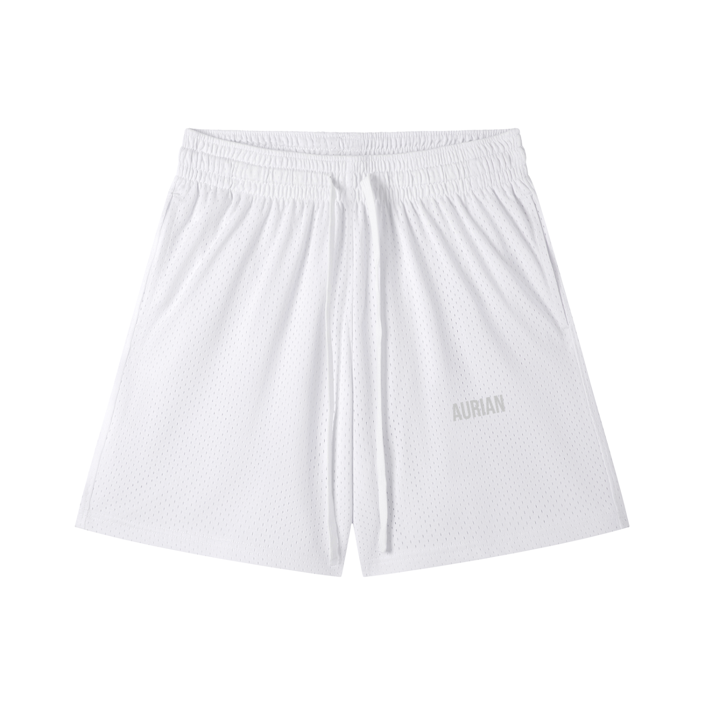 Aurian Mesh Drawstring Shorts