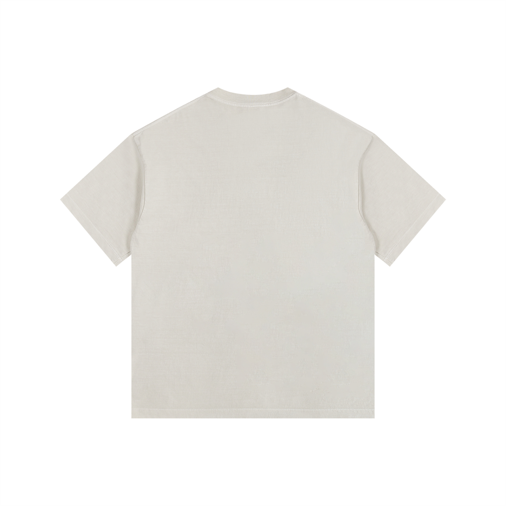 Aurian Vintage Washed Oversized Cotton T-Shirt