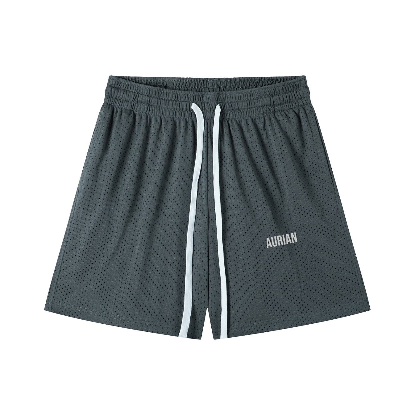 Aurian Mesh Drawstring Shorts