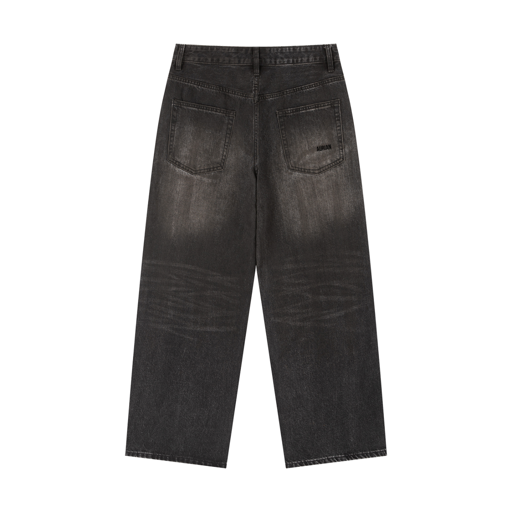 Aurian Vintage Wash Heavyweight Denim Jeans