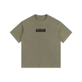 Aurian Vintage Washed Oversized Cotton T-Shirt