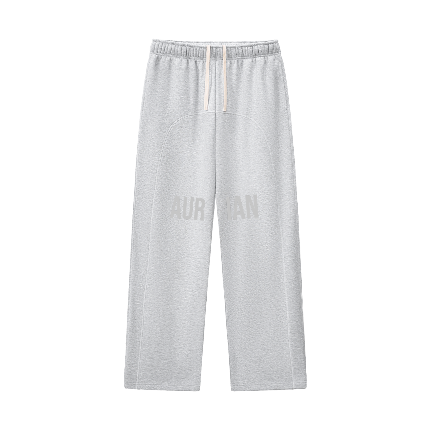 Aurian Contrast-Stitched Fleece Sweatpants