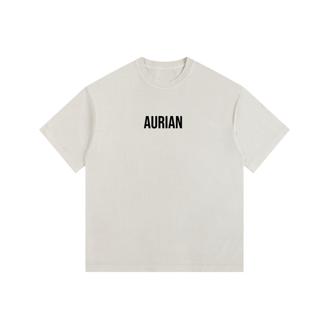 Aurian Vintage Washed Oversized Cotton T-Shirt