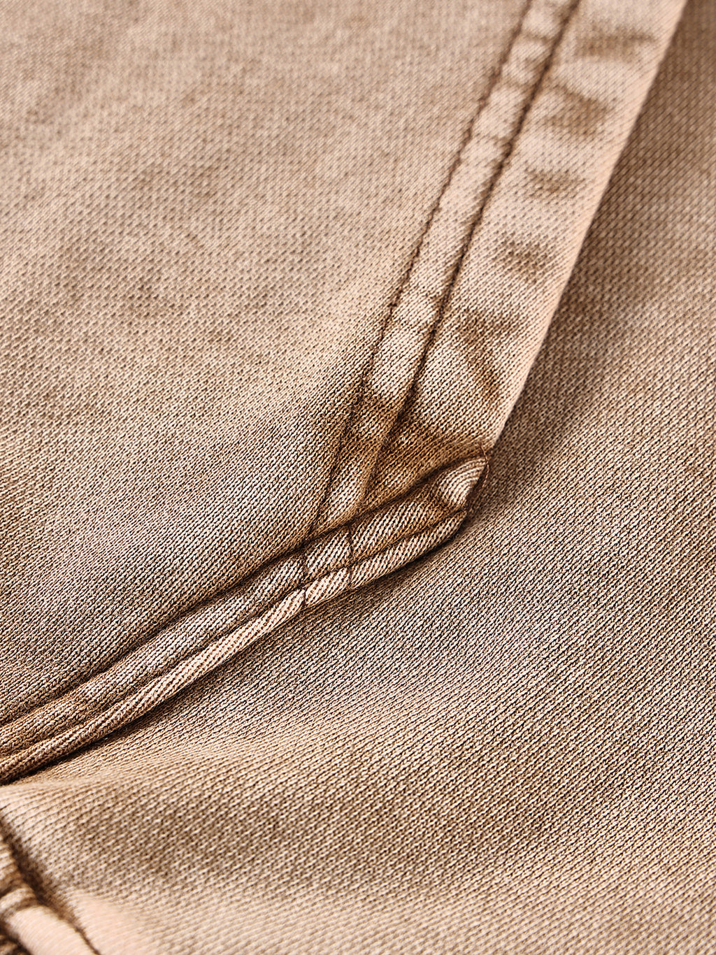 Aurian Snow Washed Loose Cotton Hoodie