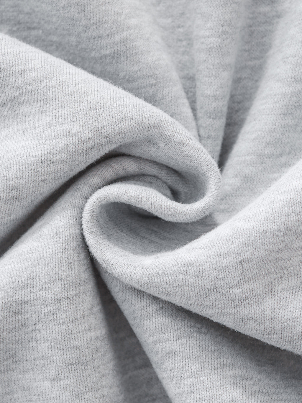 Aurian Contrast-Stitched Boxy Fleece Zip Hoodie